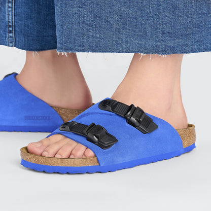 Zürich Tech Suede Leather in Color Ultra Blue | Birkenstock