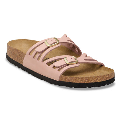 Granada Nubuck Leather in Color Soft Pink | Birkenstock