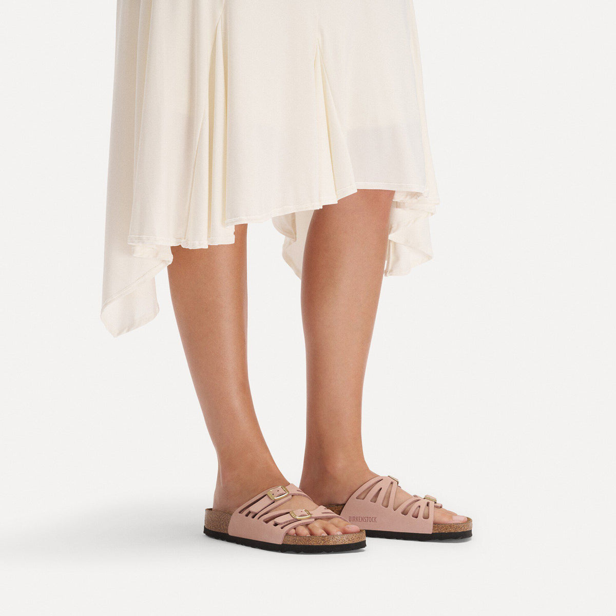 Granada Nubuck Leather in Color Soft Pink | Birkenstock