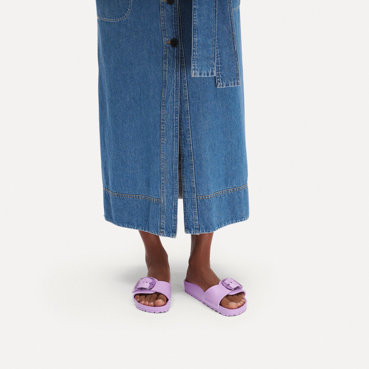Madrid Big Buckle EVA in Color Crocus | Birkenstock