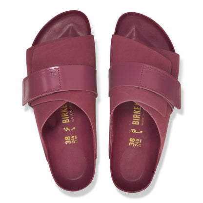 Kyoto Nubuck Leather in Color Berry Crush | Birkenstock