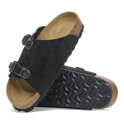 Zürich Tech Suede Leather in Color Black | Birkenstock