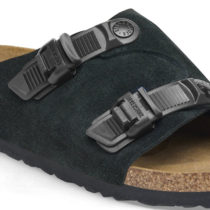 Zürich Tech Suede Leather in Color Black | Birkenstock
