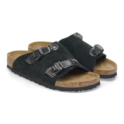 Zürich Tech Suede Leather in Color Black | Birkenstock