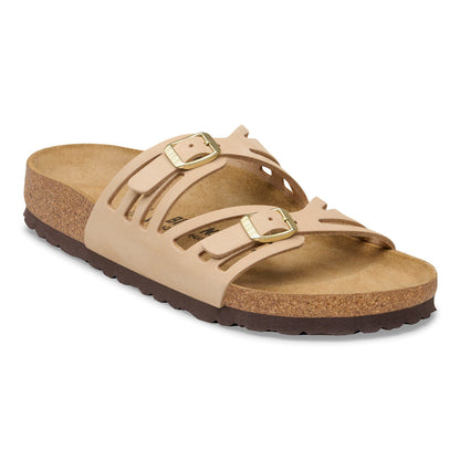 Granada Nubuck Leather in Color Sandcastle | Birkenstock