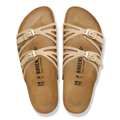 Granada Nubuck Leather in Color Sandcastle | Birkenstock
