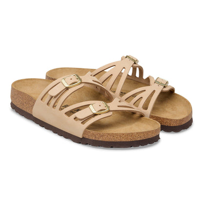 Granada Nubuck Leather in Color Sandcastle | Birkenstock