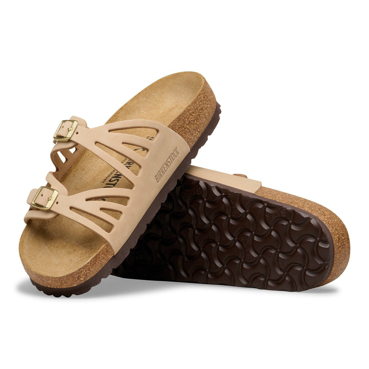 Granada Nubuck Leather in Color Sandcastle | Birkenstock