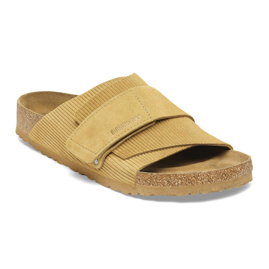 Kyoto Suede Embossed in Color Corduroy Cork Brown | Birkenstock