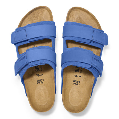 Uji Nubuck-Suede Leather in Color Ultra Blue | Birkenstock