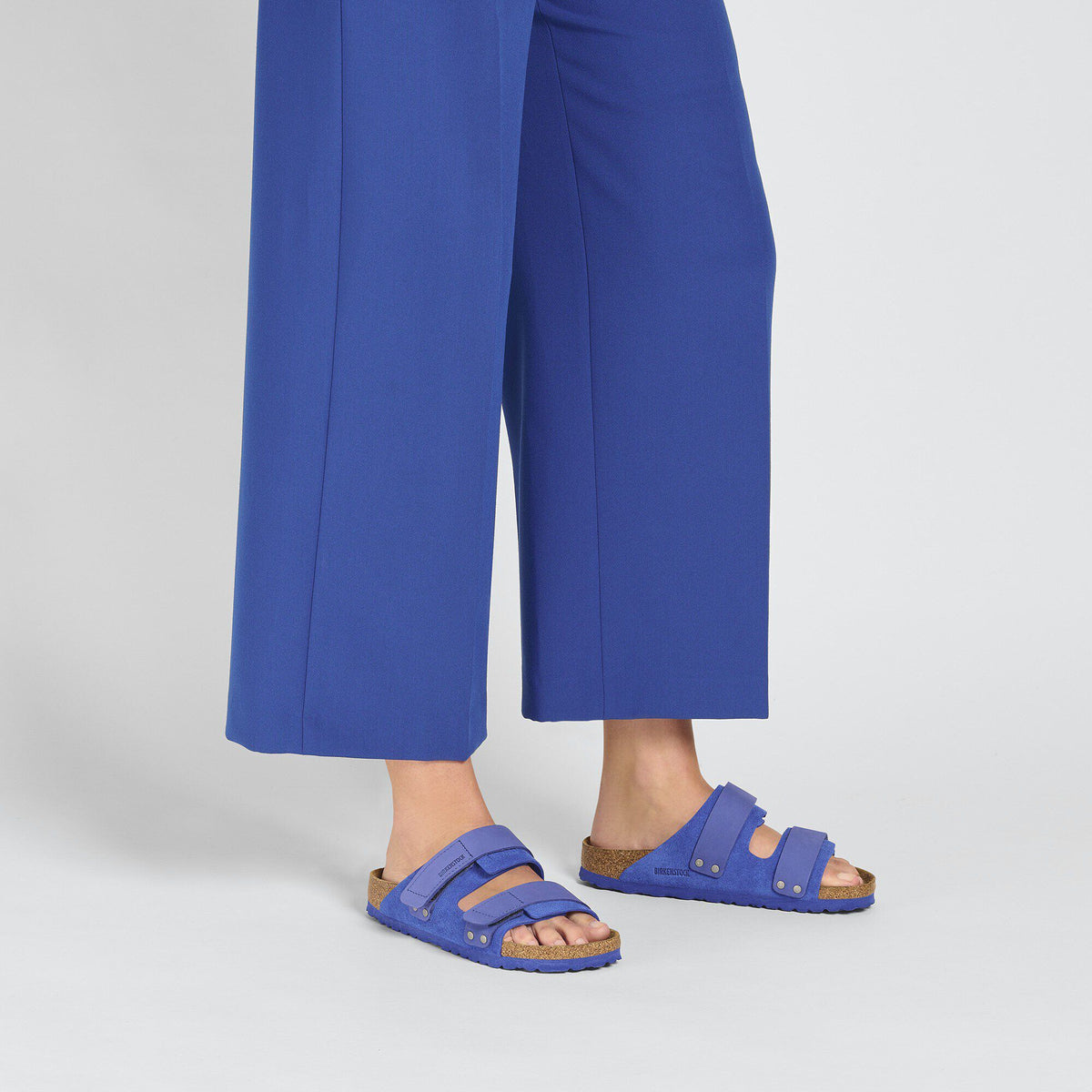 Uji Nubuck-Suede Leather in Color Ultra Blue | Birkenstock