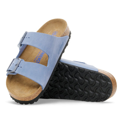Arizona Soft Footbed Oiled Leather in Color Elemental Blue | Birkenstock