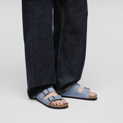 Arizona Soft Footbed Oiled Leather in Color Elemental Blue | Birkenstock