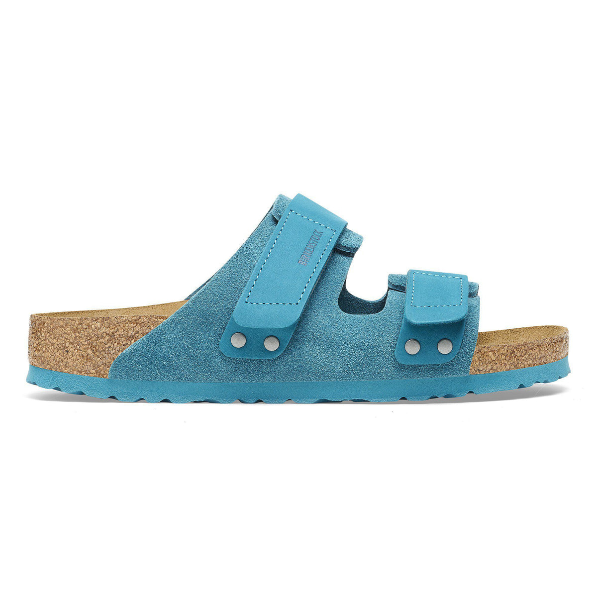 Uji Nubuck-Suede Leather in Color Deep Turquoise | Birkenstock