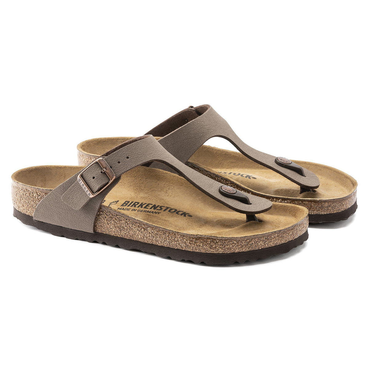 Gizeh Birkibuc in Color Mocha | Birkenstock