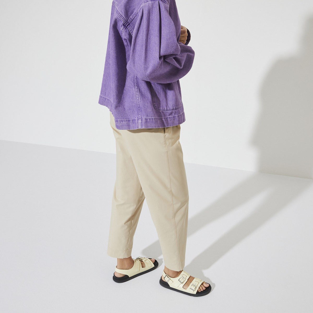 Cannes Leather in Color Butter | Birkenstock