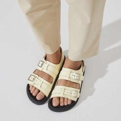 Cannes Leather in Color Butter | Birkenstock