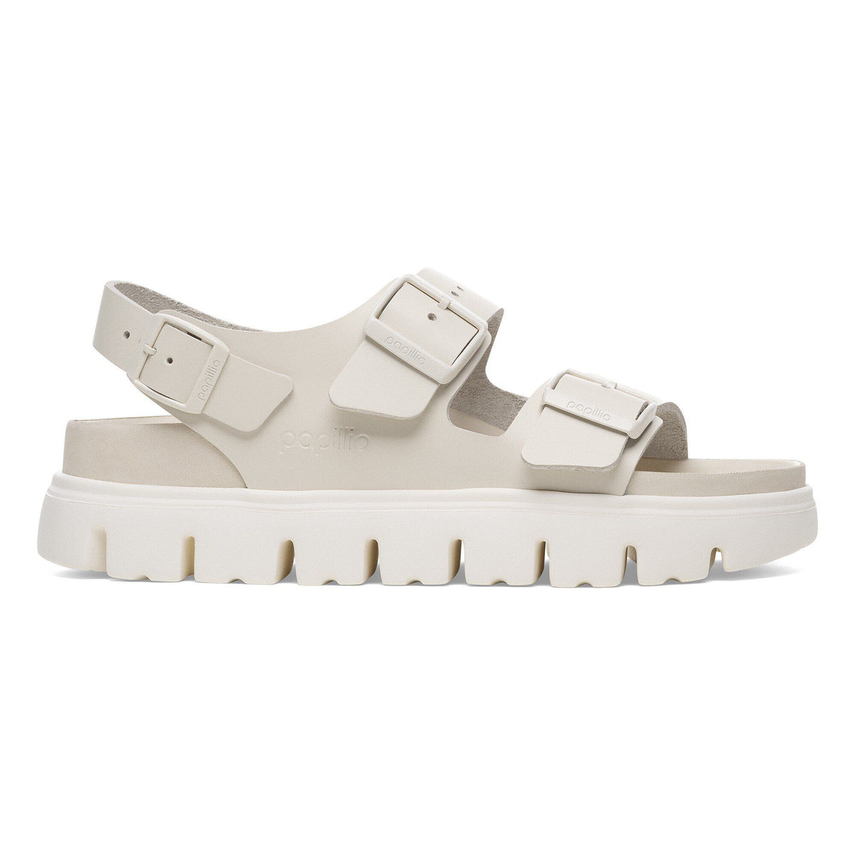 Milano Chunky Leather in Color Eggshell | Birkenstock