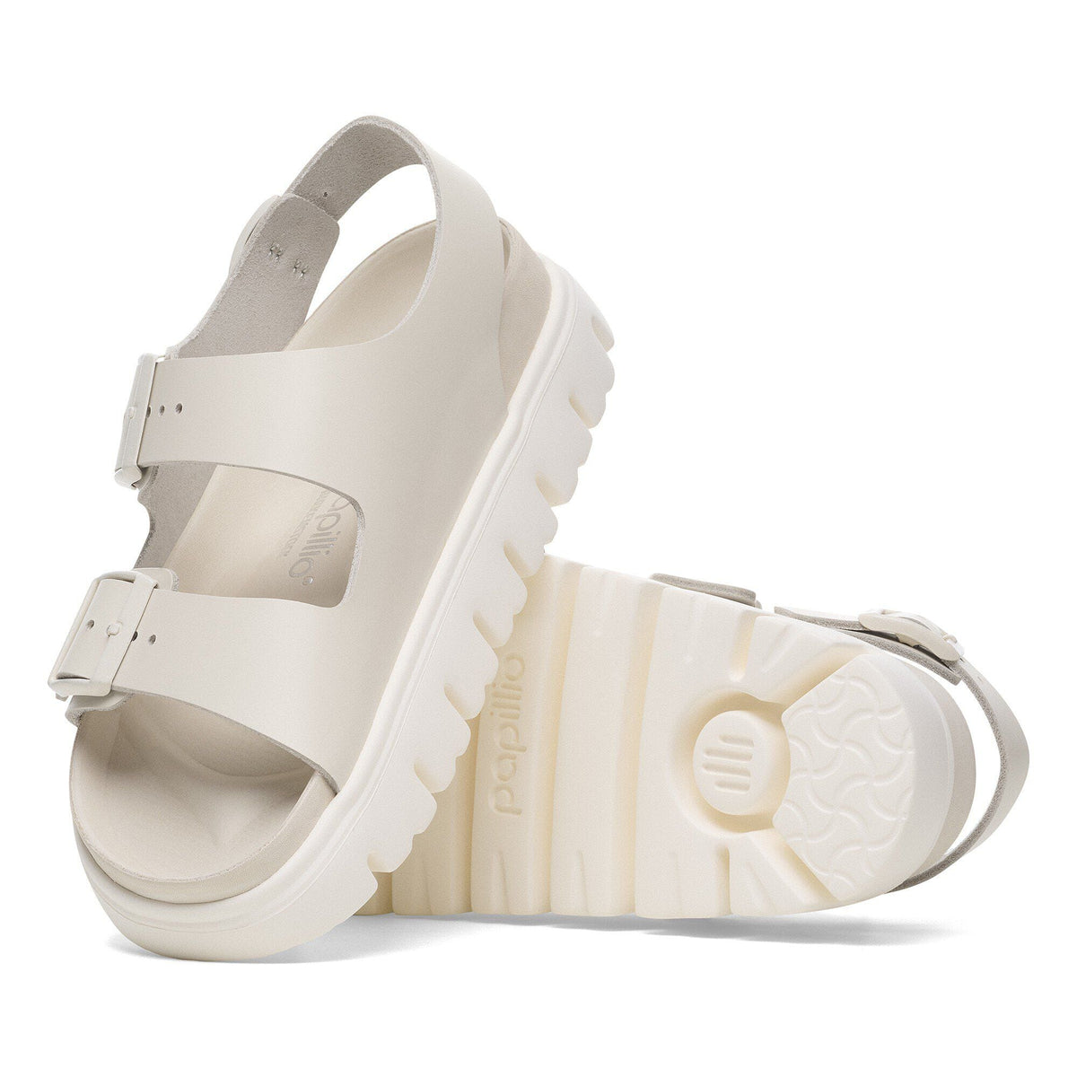 Milano Chunky Leather in Color Eggshell | Birkenstock