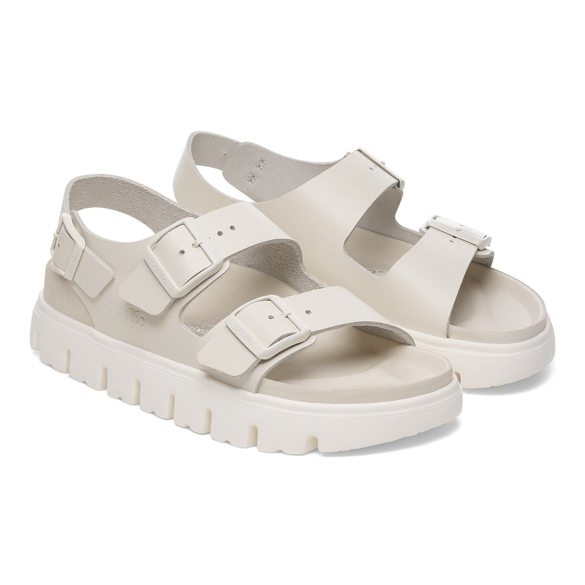 Milano Chunky Leather in Color Eggshell | Birkenstock