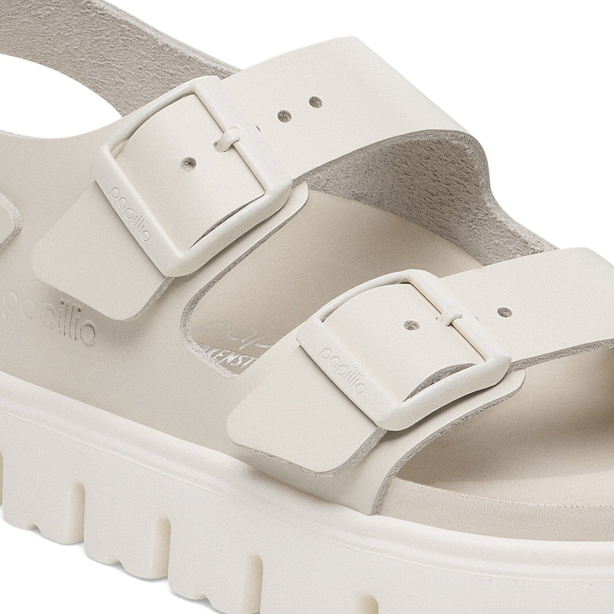 Milano Chunky Leather in Color Eggshell | Birkenstock