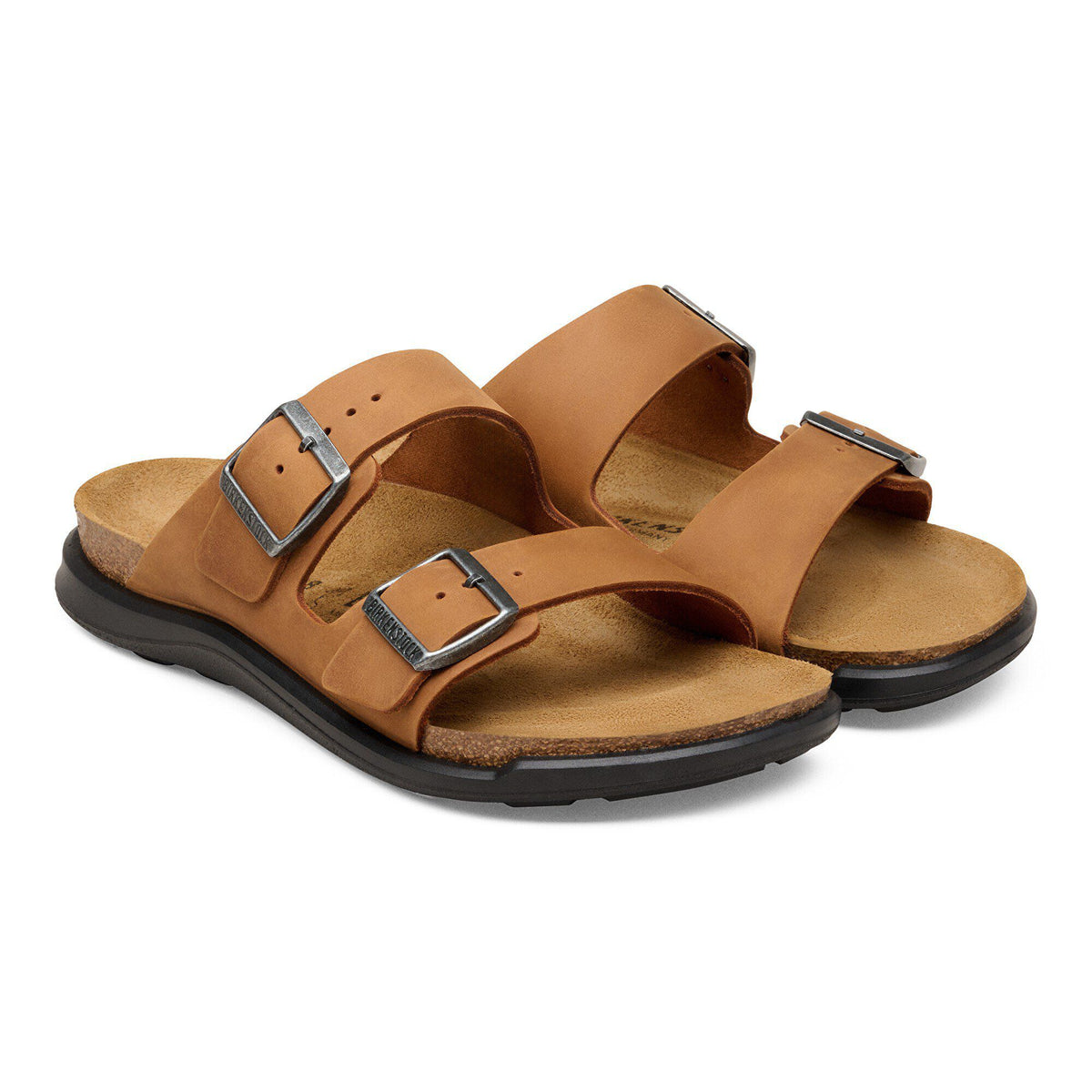 Arizona Crosstown Women Oiled Leather in Color Cognac | Birkenstock