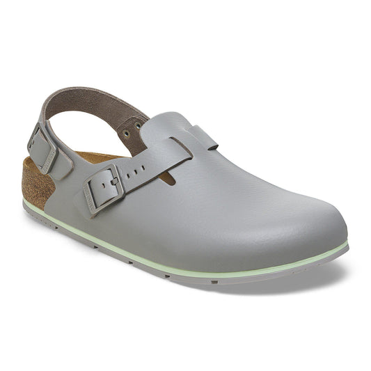 Tokio Pro Natural Coated Leather in Color Gun Metal | Birkenstock