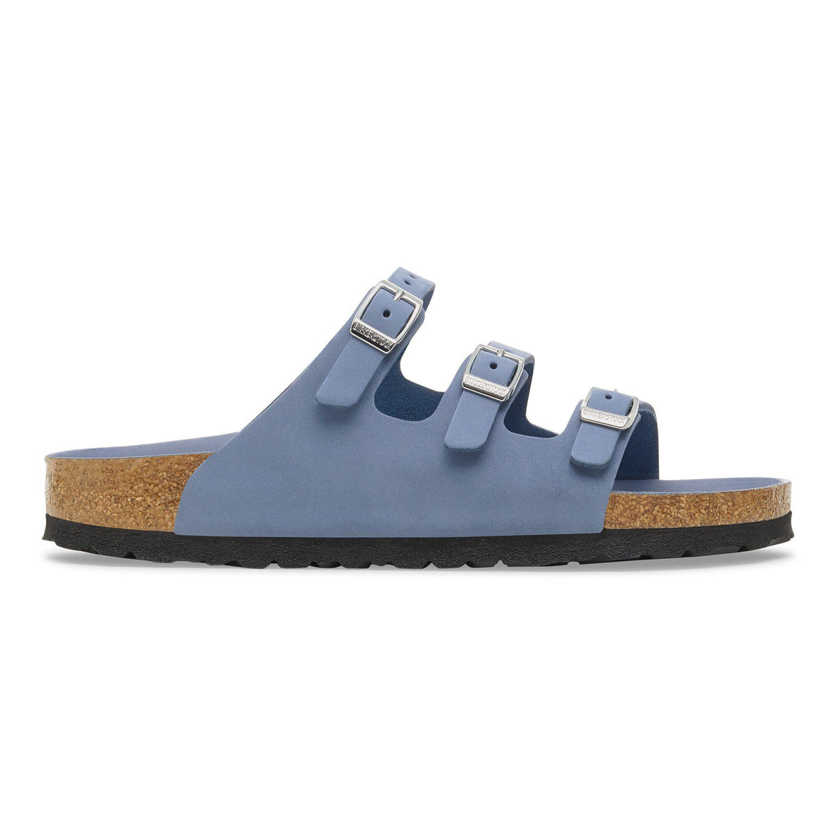 Florida Nubuck Leather in Color Stone Blue | Birkenstock
