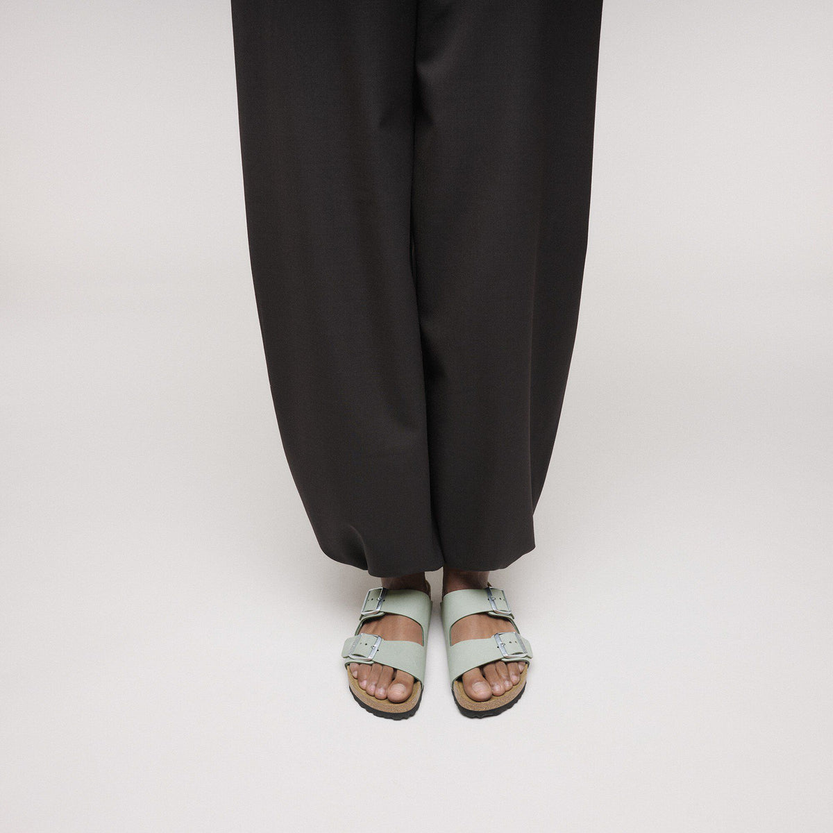 Arizona Nubuck Leather in Color Pure Sage | Birkenstock