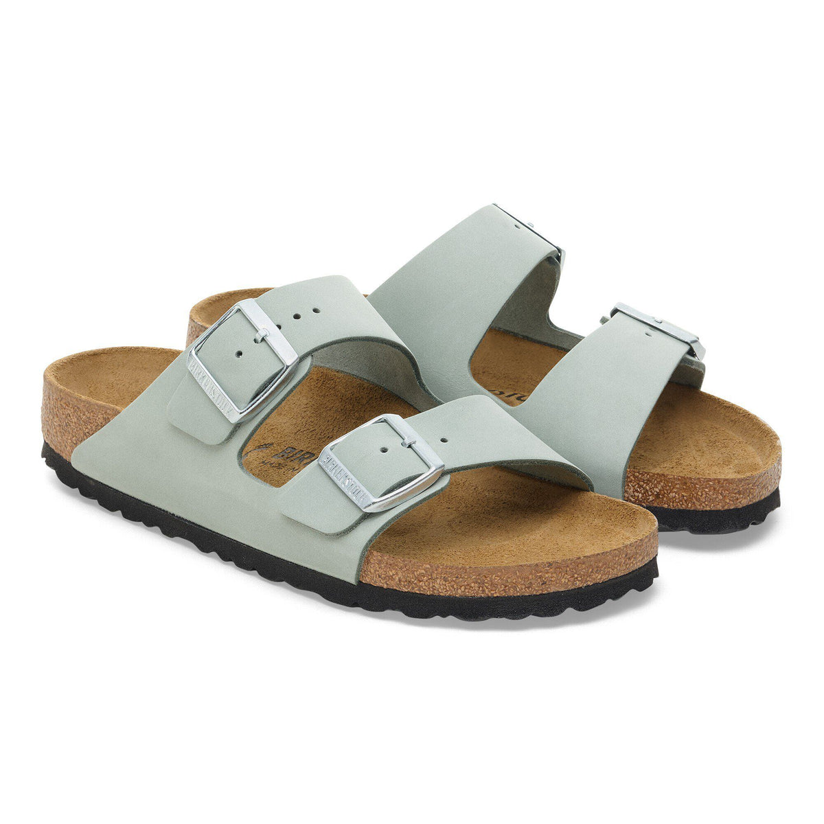 Arizona Nubuck Leather in Color Pure Sage | Birkenstock