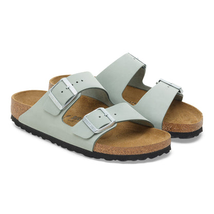 Arizona Nubuck Leather in Color Pure Sage | Birkenstock