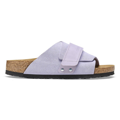 Kyoto Nubuck-Suede Leather in Color Purple Fog | Birkenstock