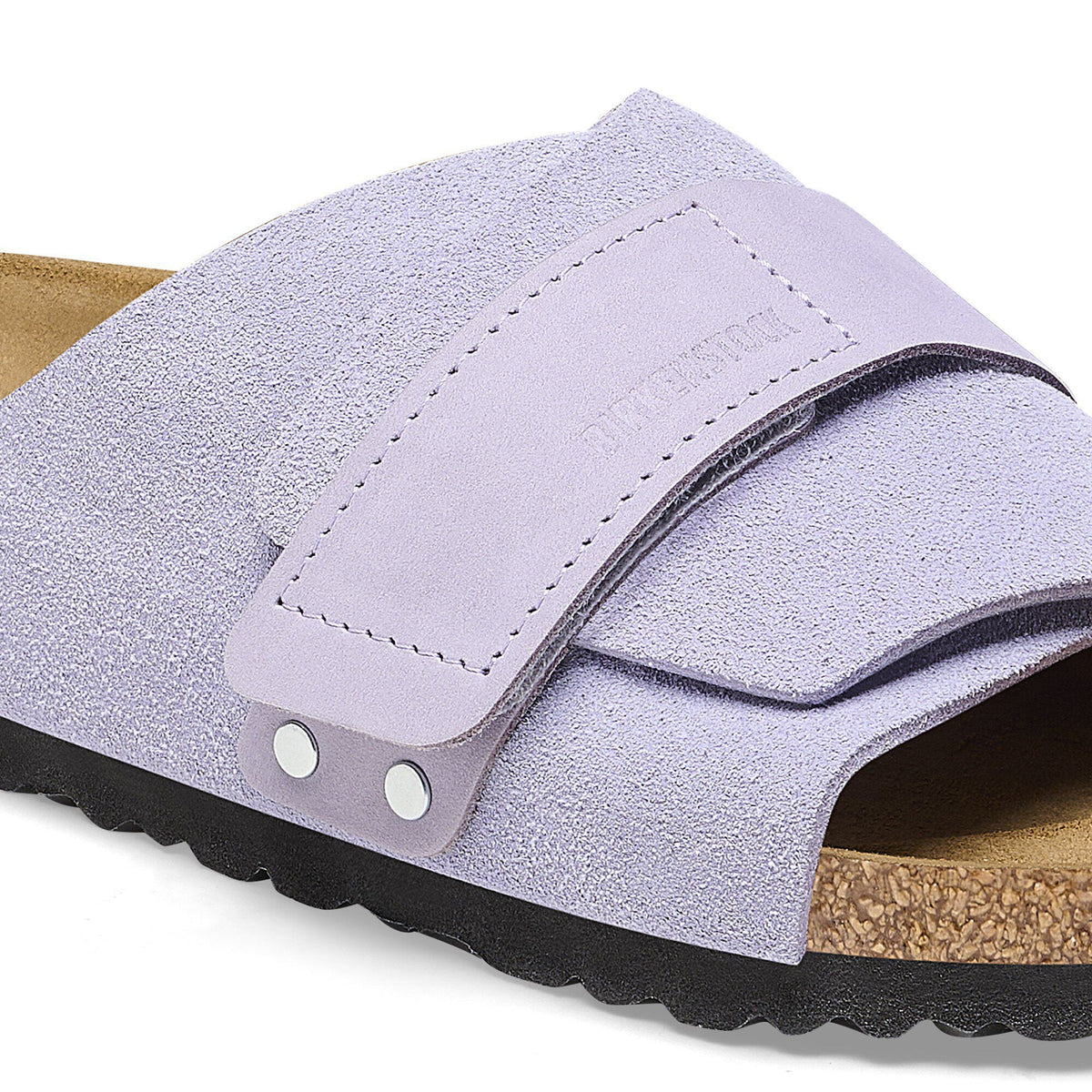 Kyoto Nubuck-Suede Leather in Color Purple Fog | Birkenstock