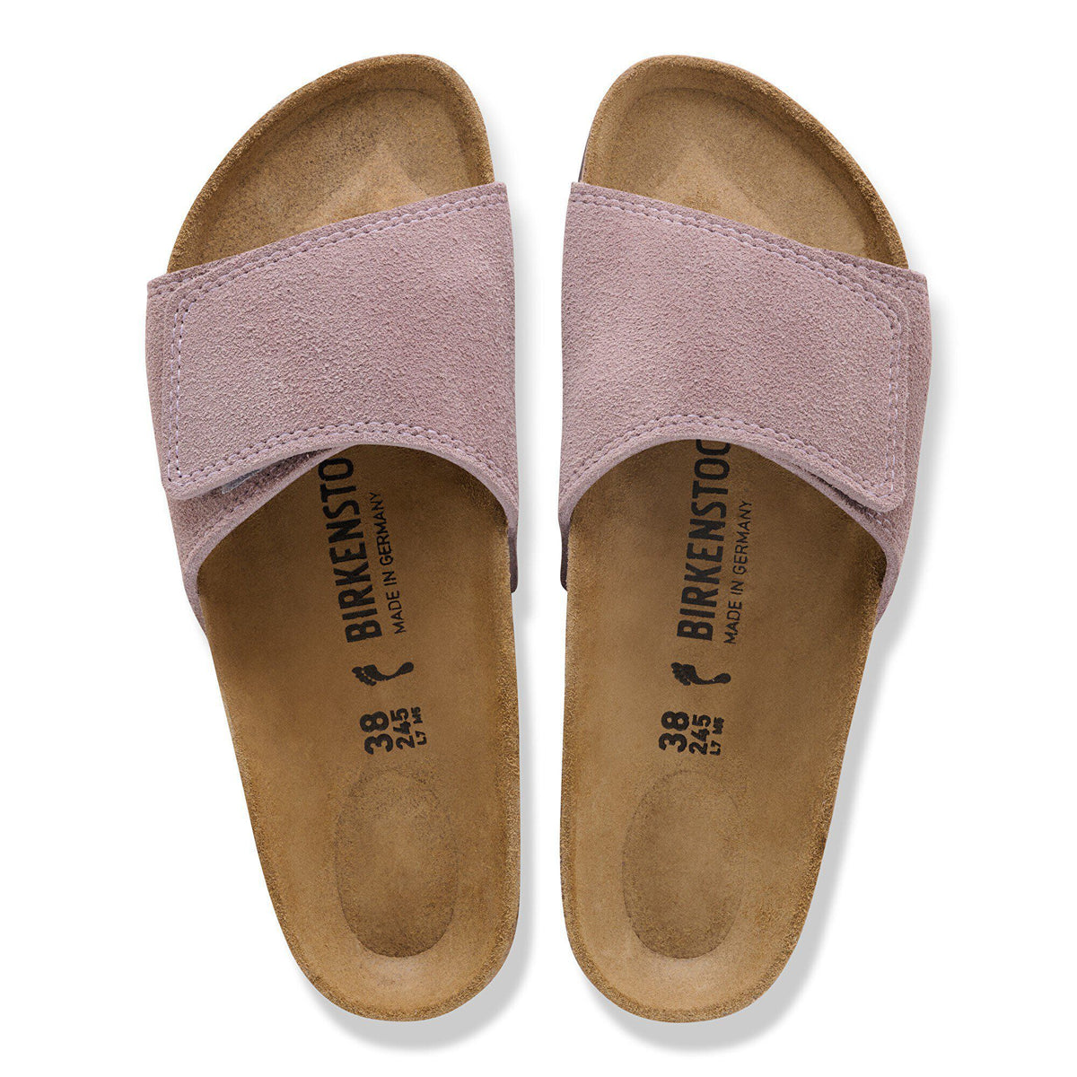 Sylt Suede Leather in Color Faded Purple | Birkenstock
