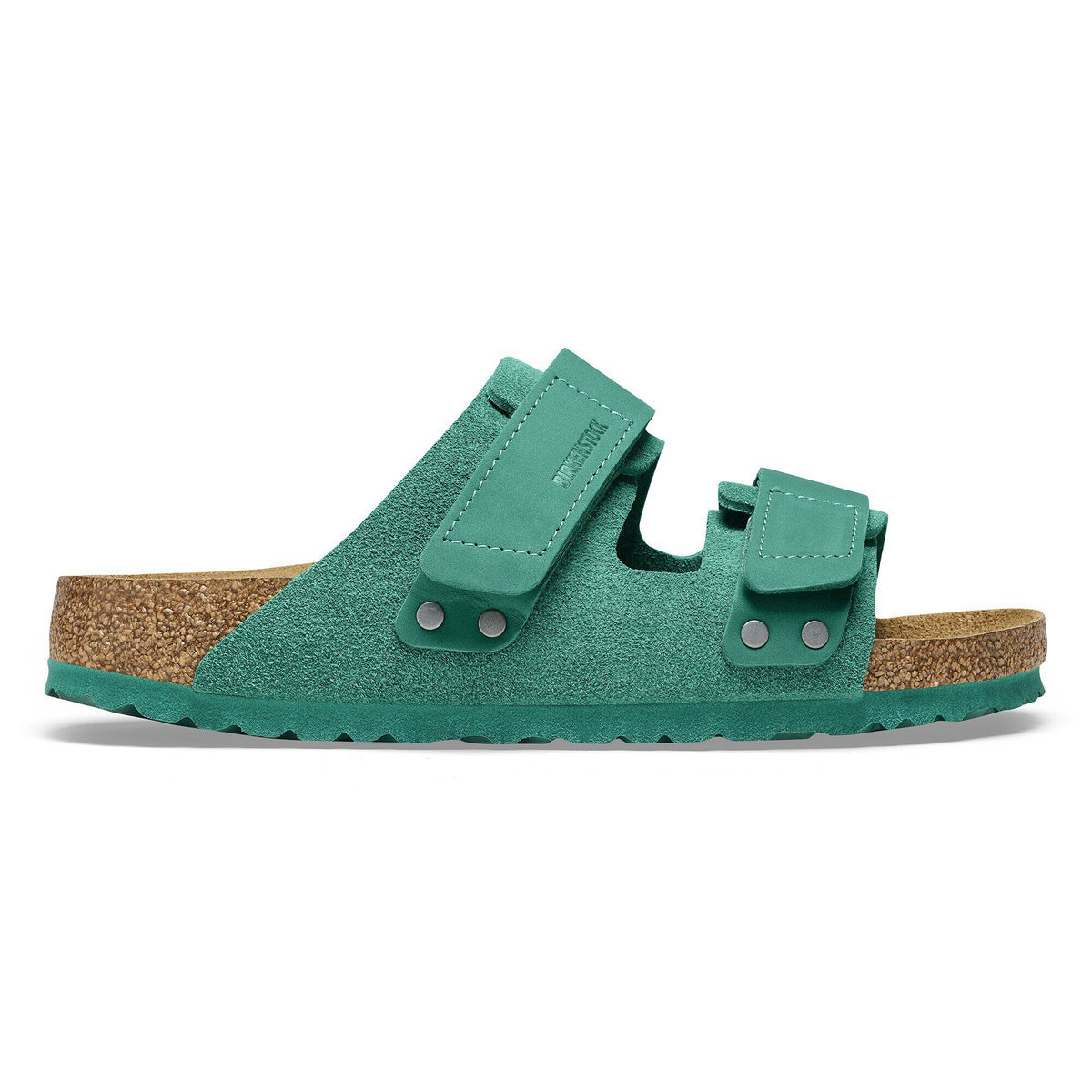 Uji Nubuck-Suede Leather in Color Digital Green | Birkenstock