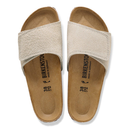 Sylt Suede Leather in Color Oyster | Birkenstock