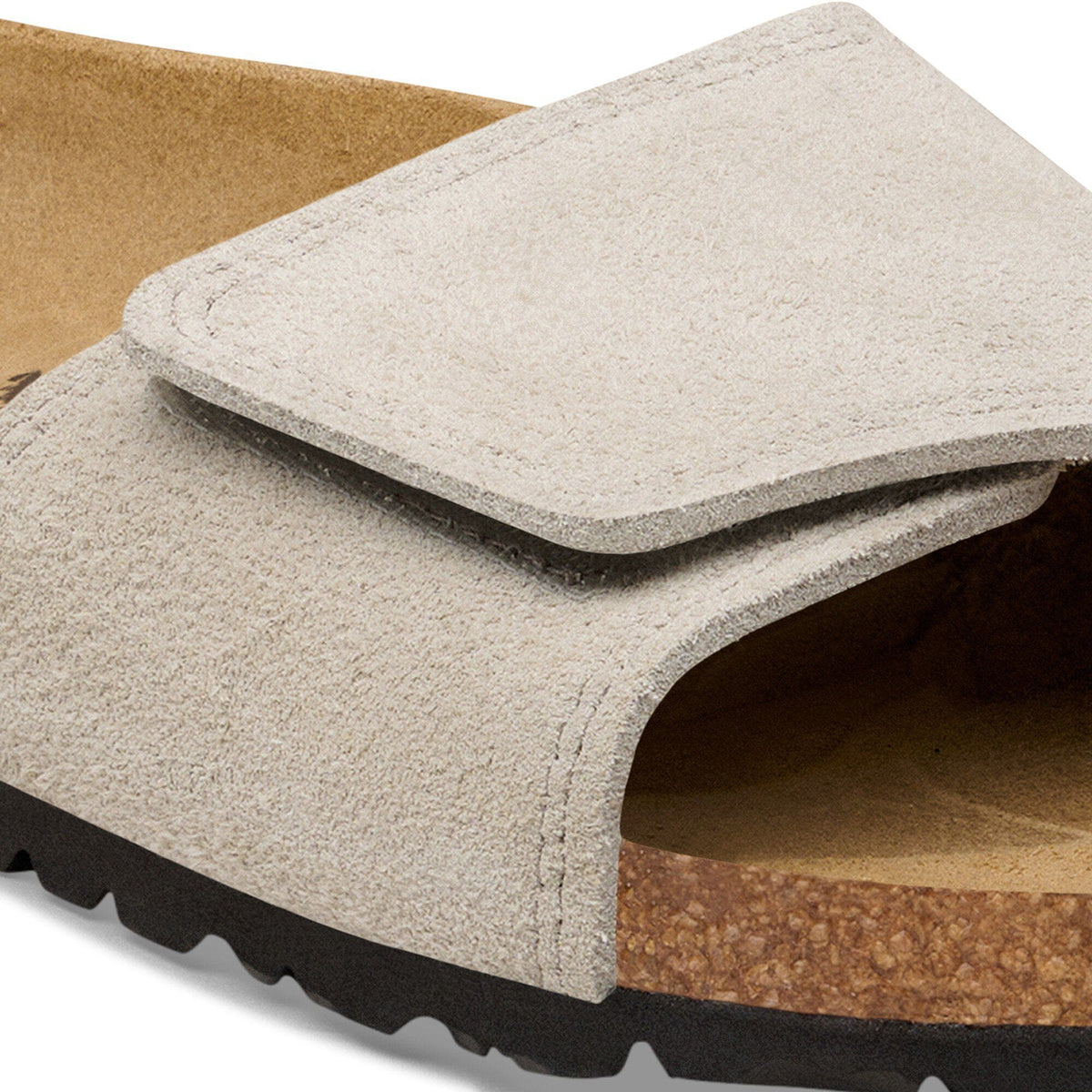 Sylt Suede Leather in Color Oyster | Birkenstock