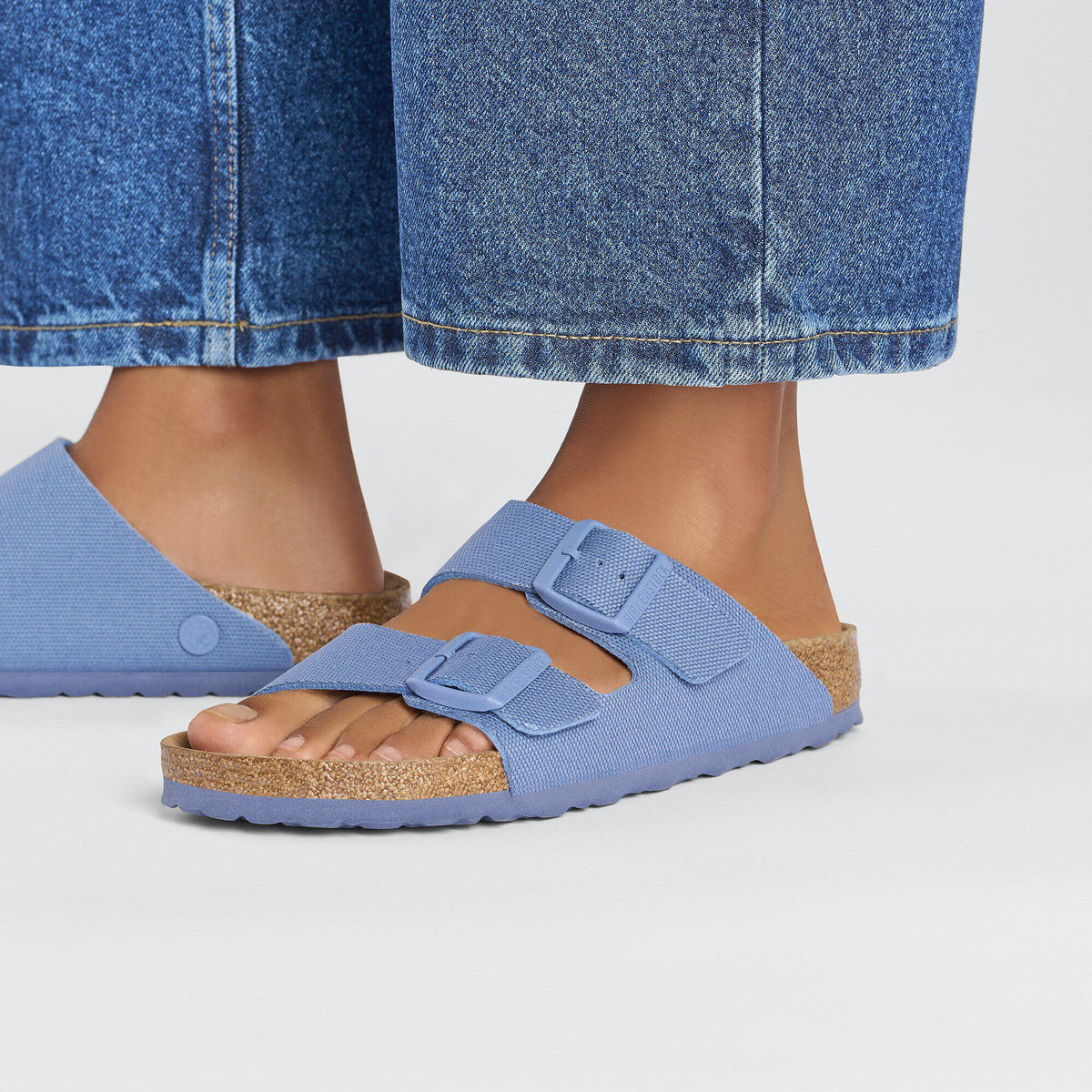 Arizona Vegan Textile in Color Elemental Blue | Birkenstock
