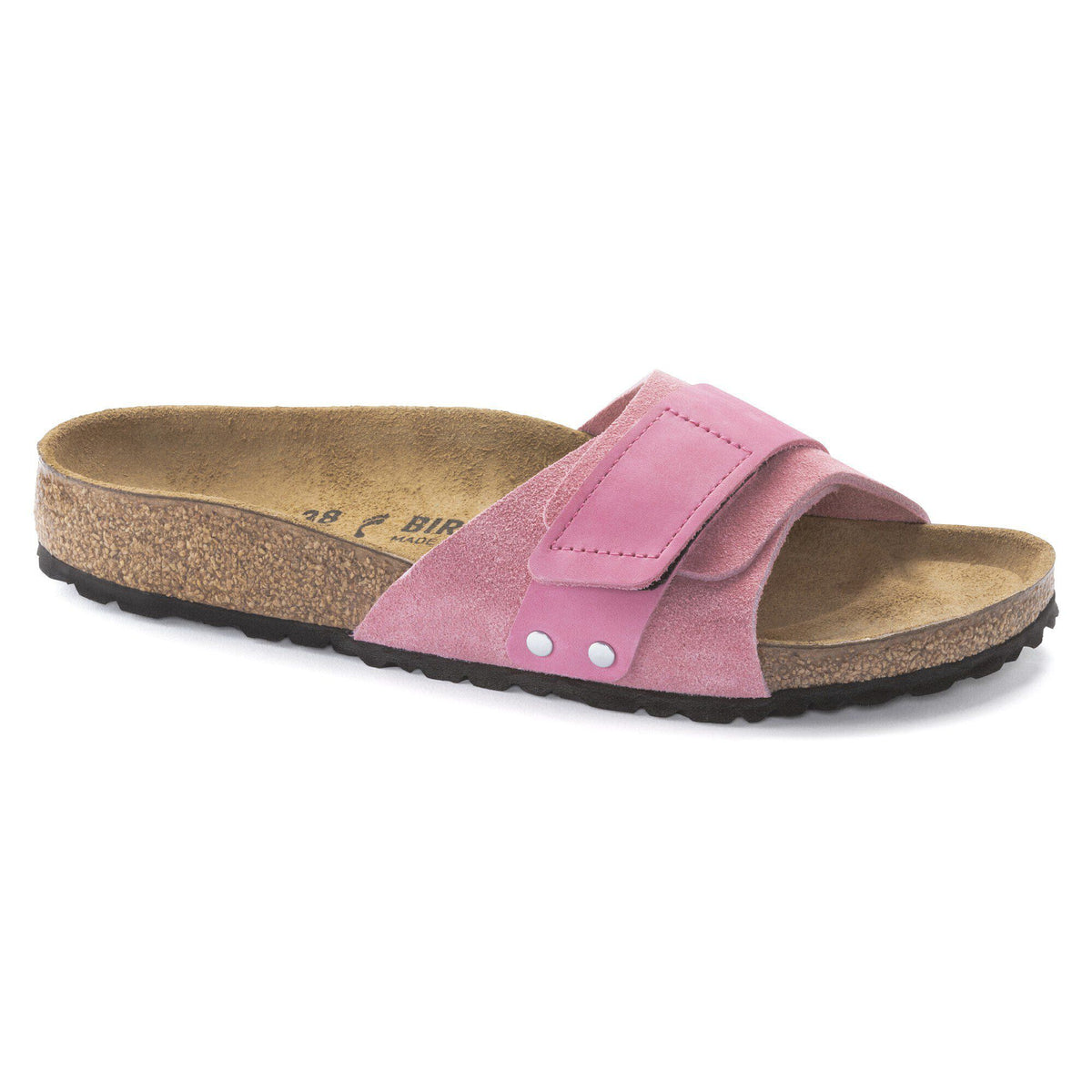 Oita Suede Leather in Color Candy Pink | Birkenstock