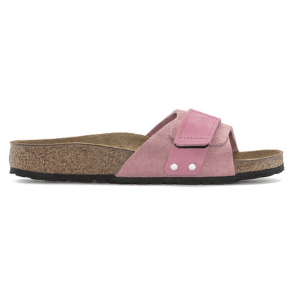 Oita Suede Leather in Color Candy Pink | Birkenstock