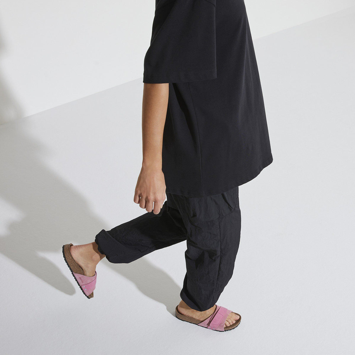 Oita Suede Leather in Color Candy Pink | Birkenstock