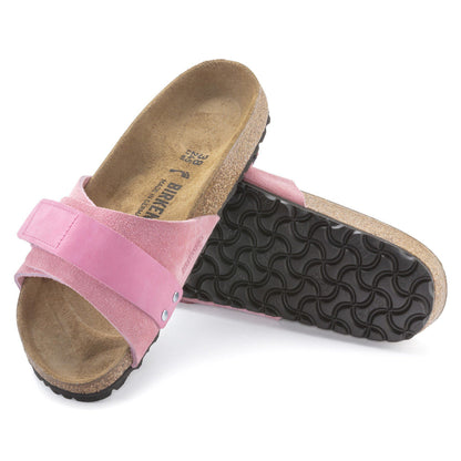 Oita Suede Leather in Color Candy Pink | Birkenstock