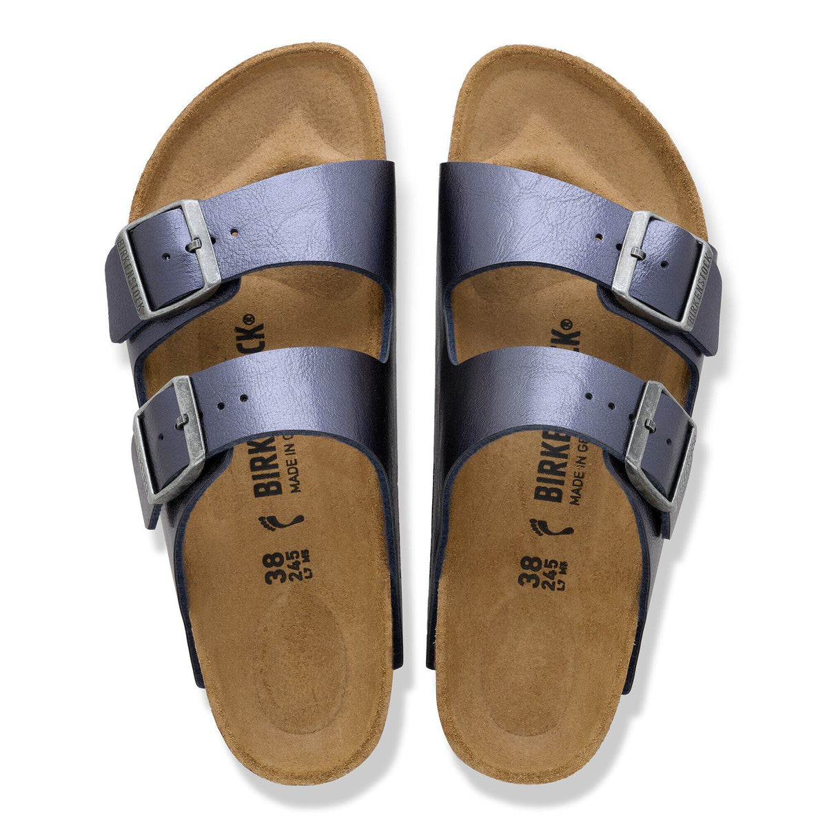 Arizona Birko-Flor in Color Graceful Midnight Blue | Birkenstock
