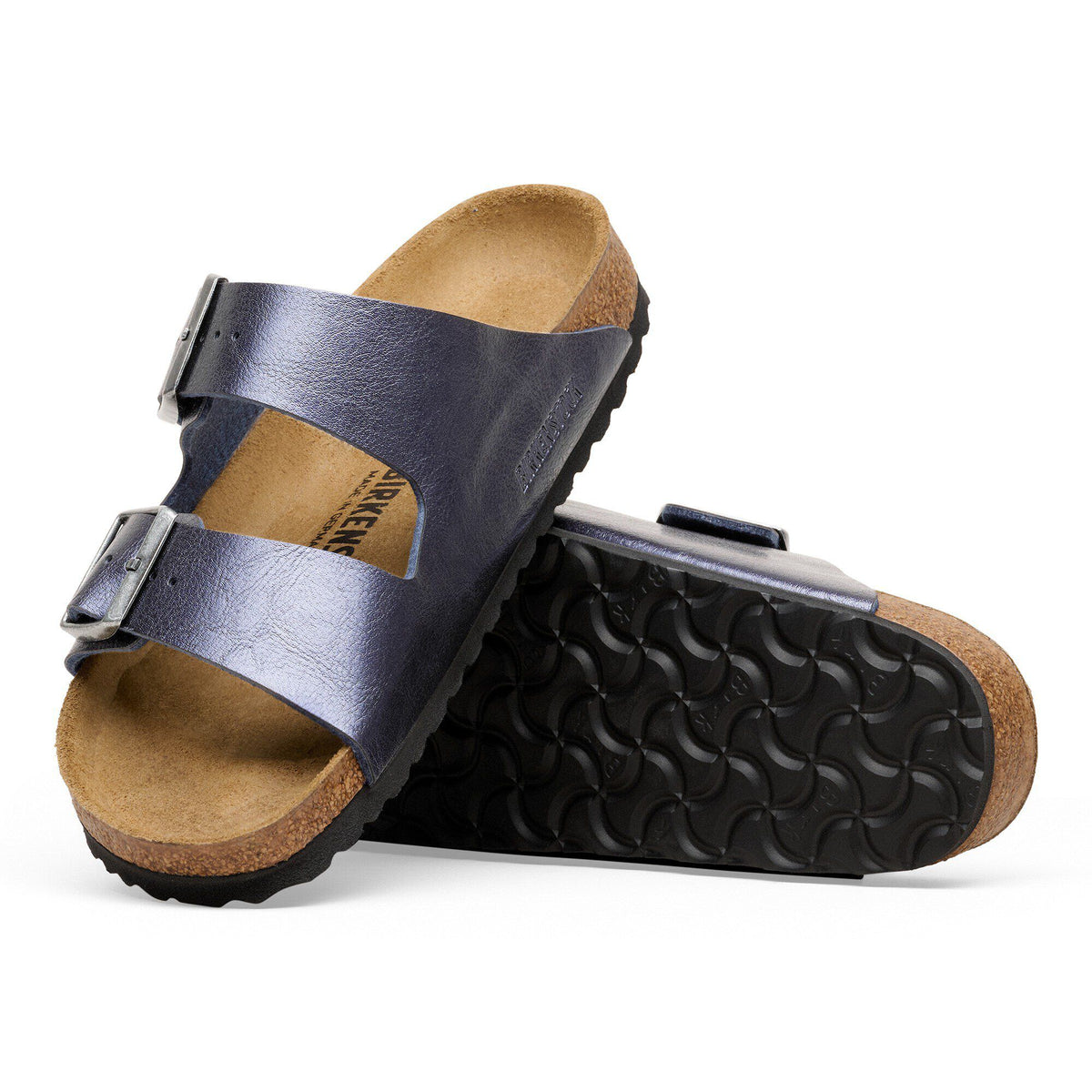 Arizona Birko-Flor in Color Graceful Midnight Blue | Birkenstock