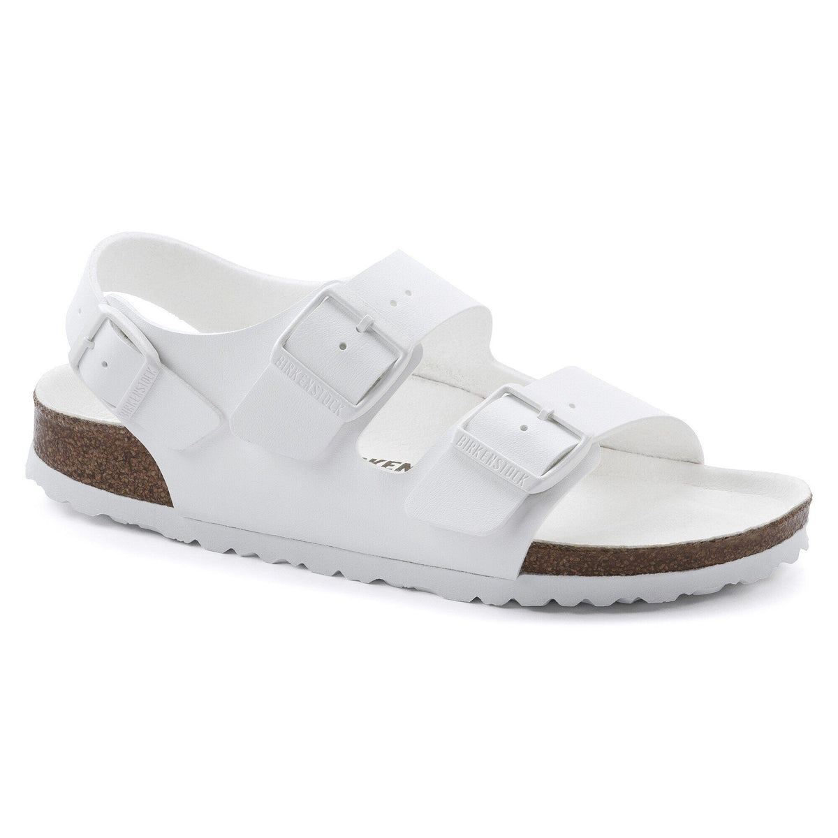 Milano Vegan Birko-Flor in Color Triples White | Birkenstock