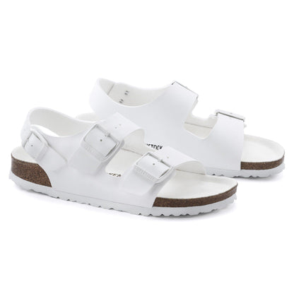 Milano Vegan Birko-Flor in Color Triples White | Birkenstock