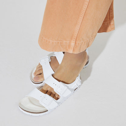 Milano Vegan Birko-Flor in Color Triples White | Birkenstock