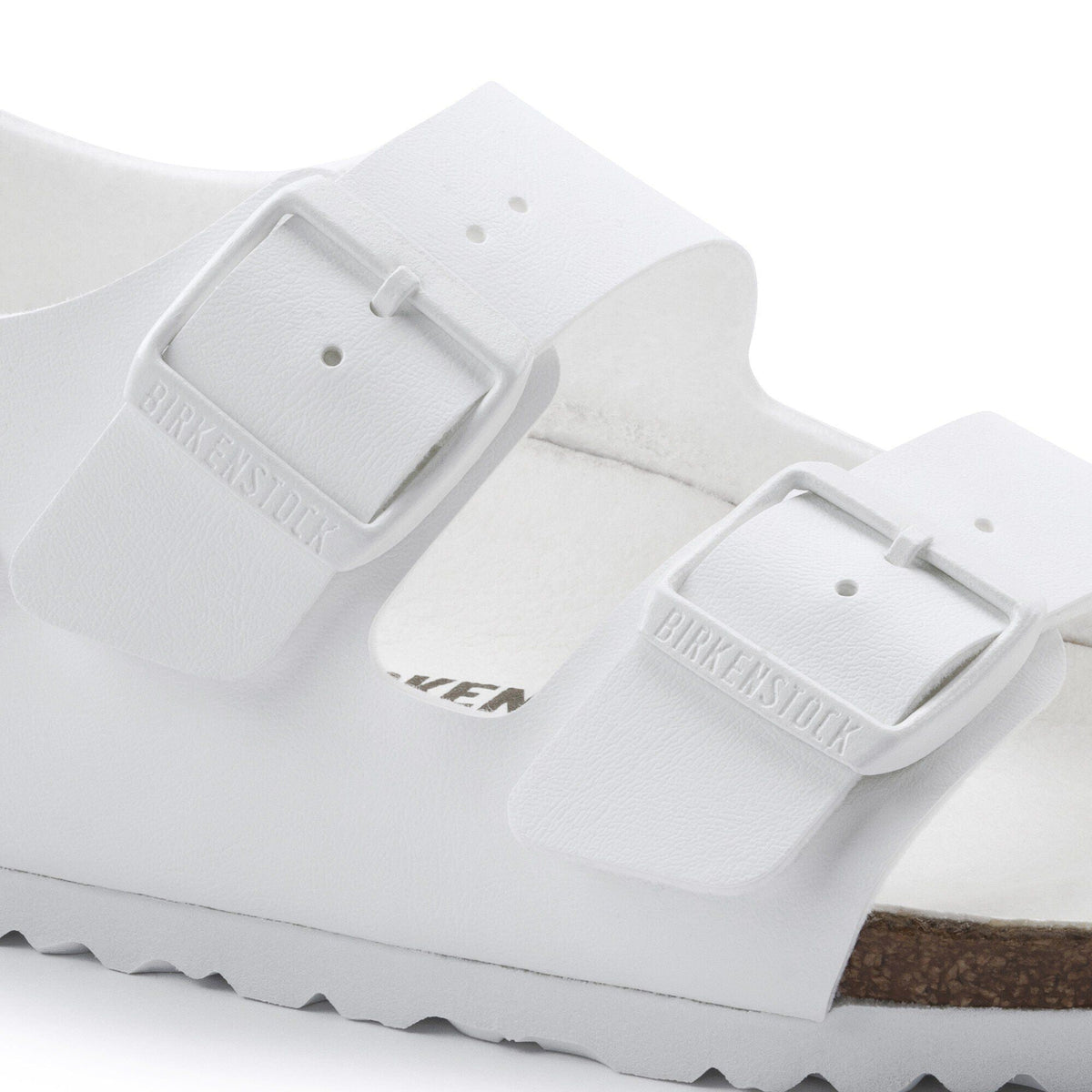 Milano Vegan Birko-Flor in Color Triples White | Birkenstock