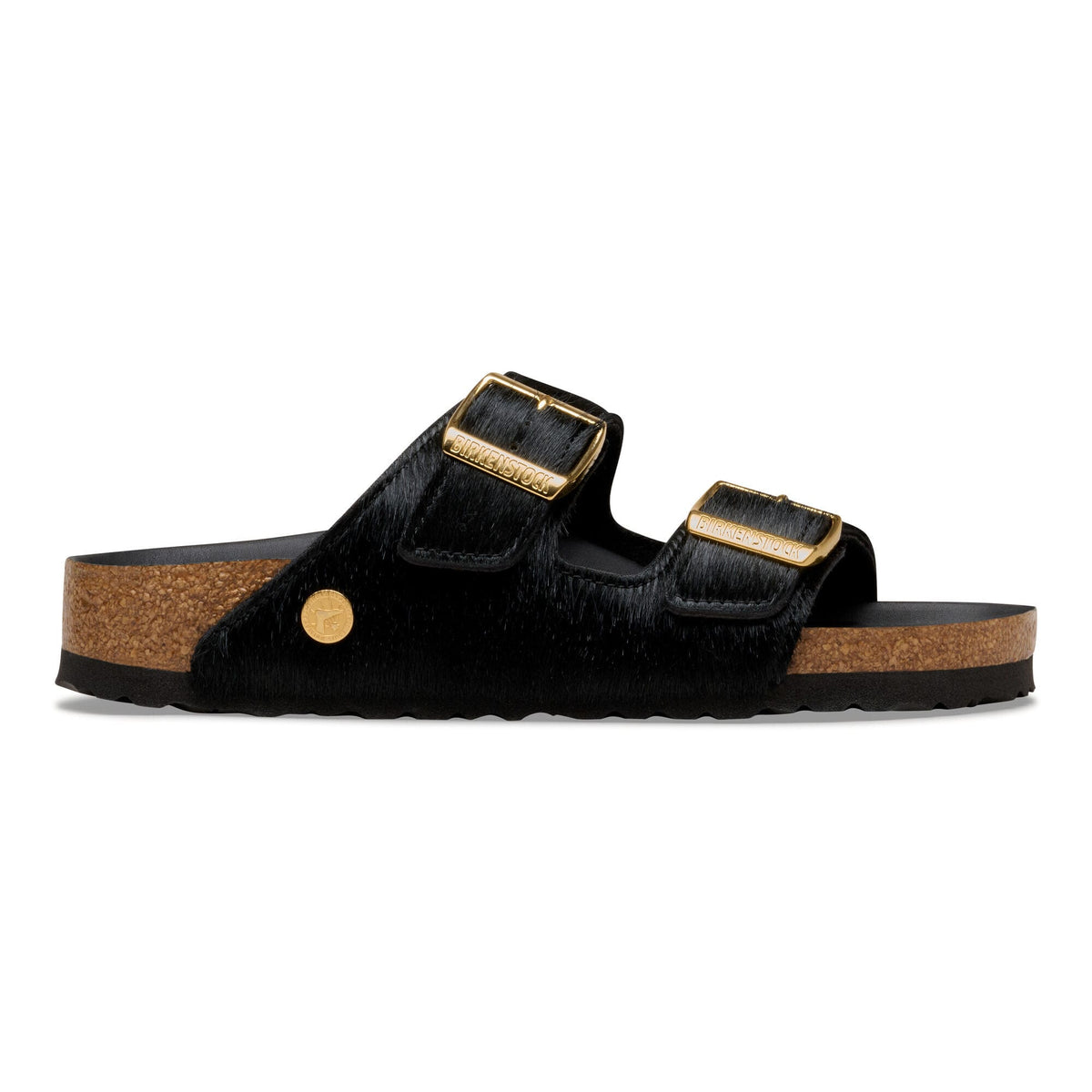 Arizona Fur in Color Black | Birkenstock