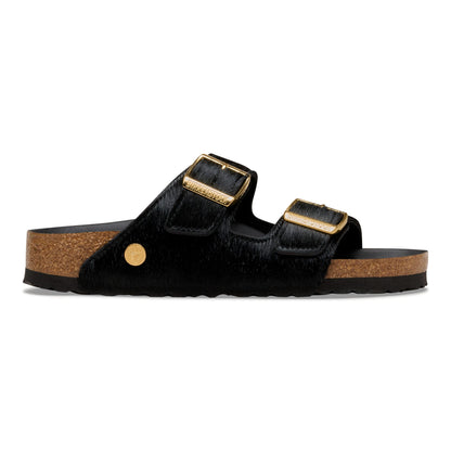 Arizona Fur in Color Black | Birkenstock